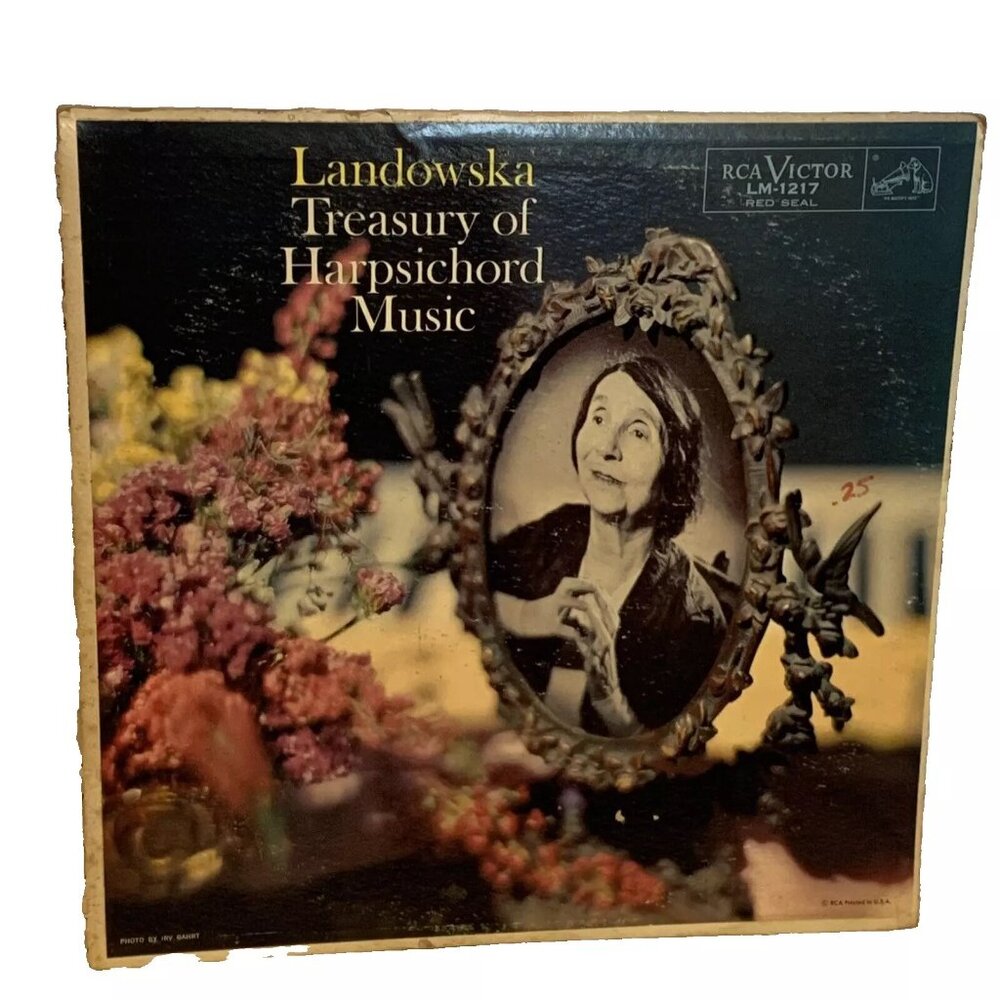 Treasury Of Harpsichord Music (Vinyl, 1957) RCA Victor Red Seal LM-1217 VG LP
